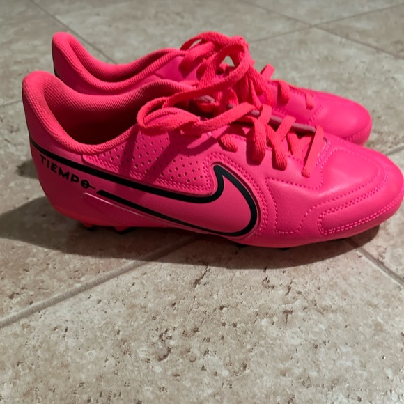 Nike Kids Tiempo Sneakers - Bright Pink - Picture 1 of 5